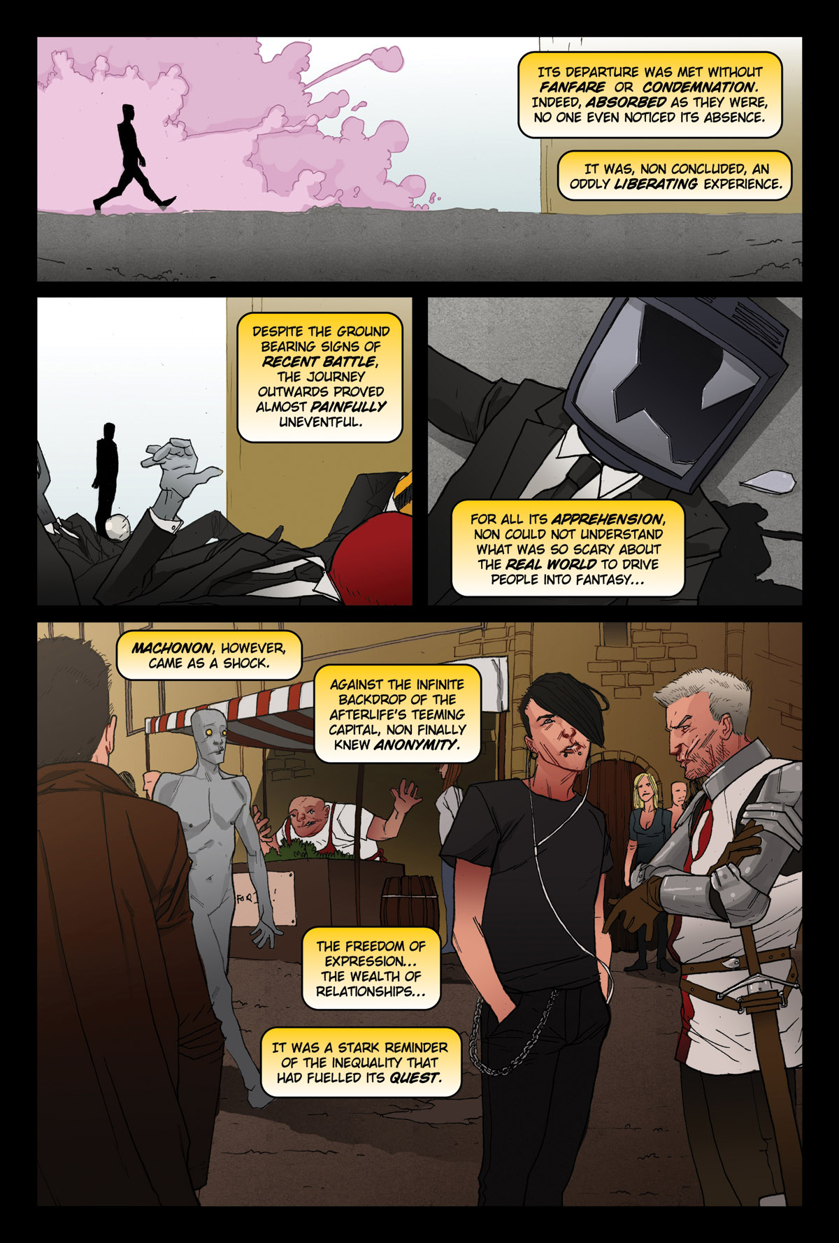 Afterlife Inc. | On High | Page 5