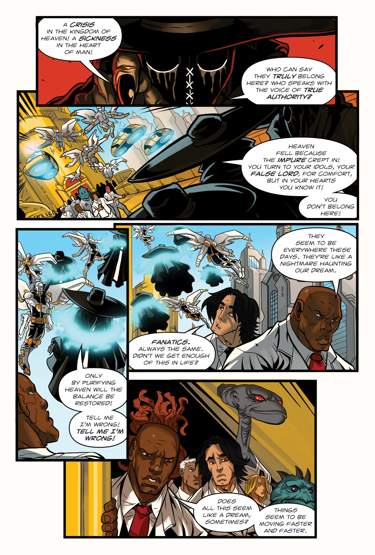 Afterlife Inc. Volume 4: Man Made God Page 13