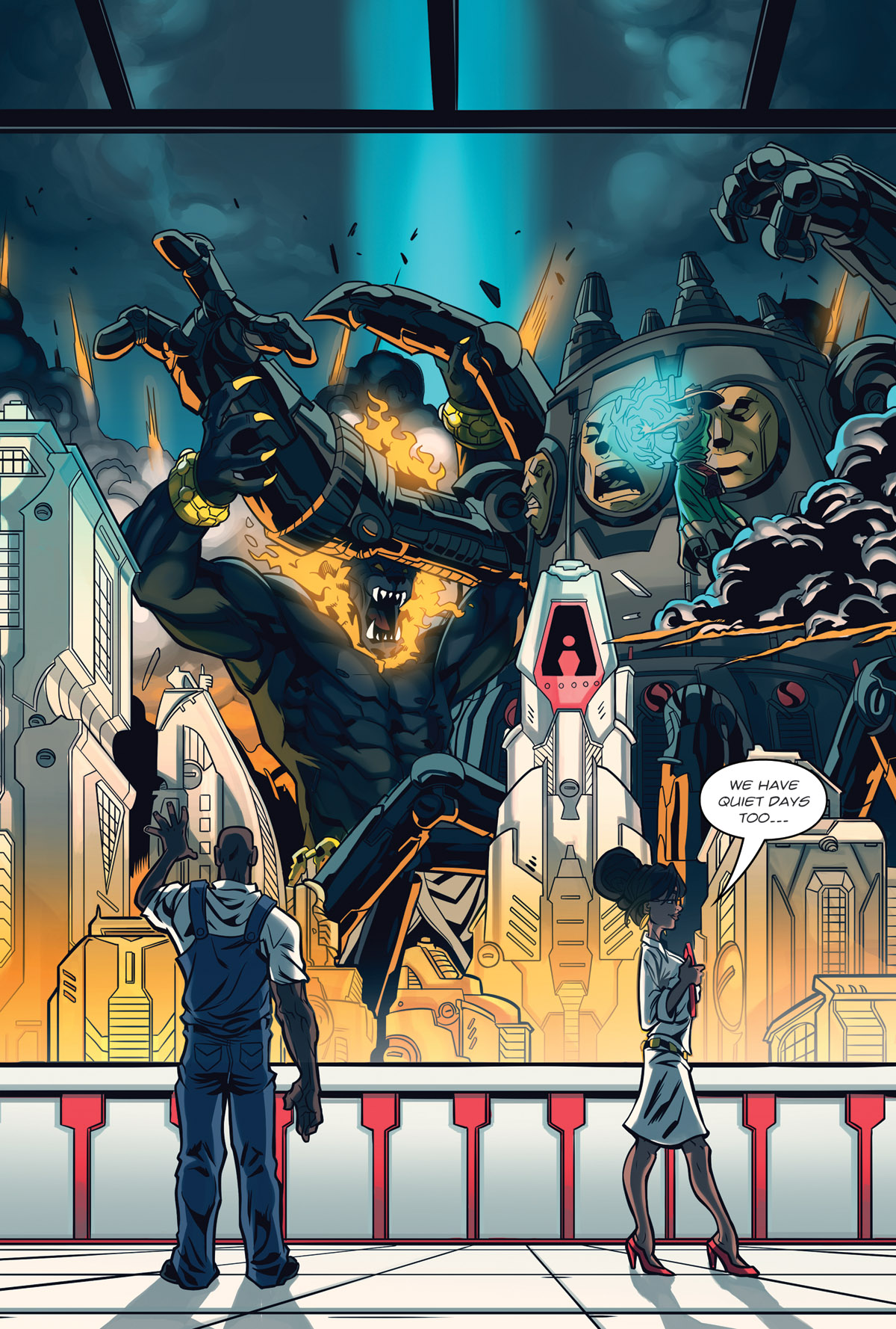 Afterlife Inc. Man Made God Page 3