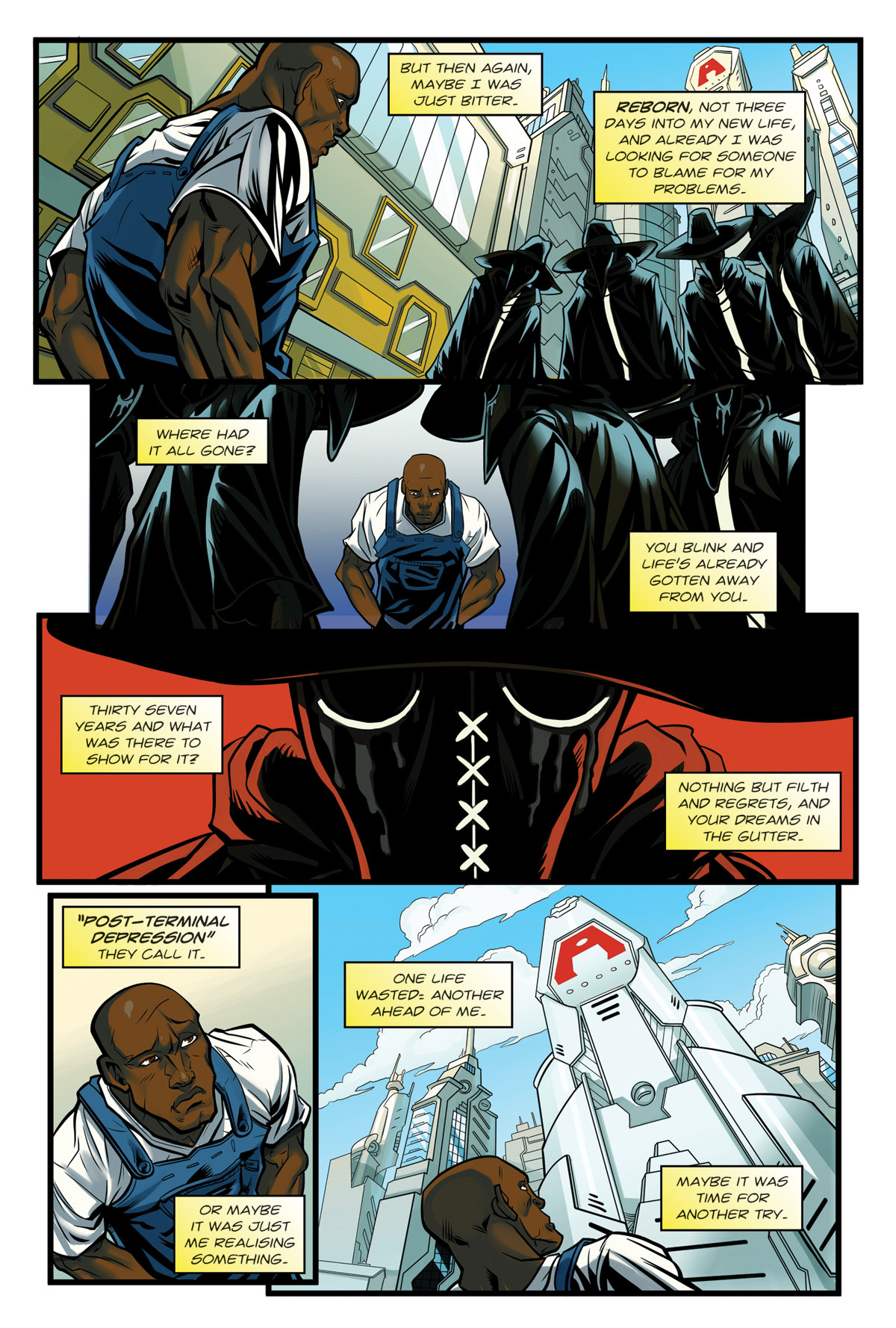 Afterlife Inc. Man Made God Page 6