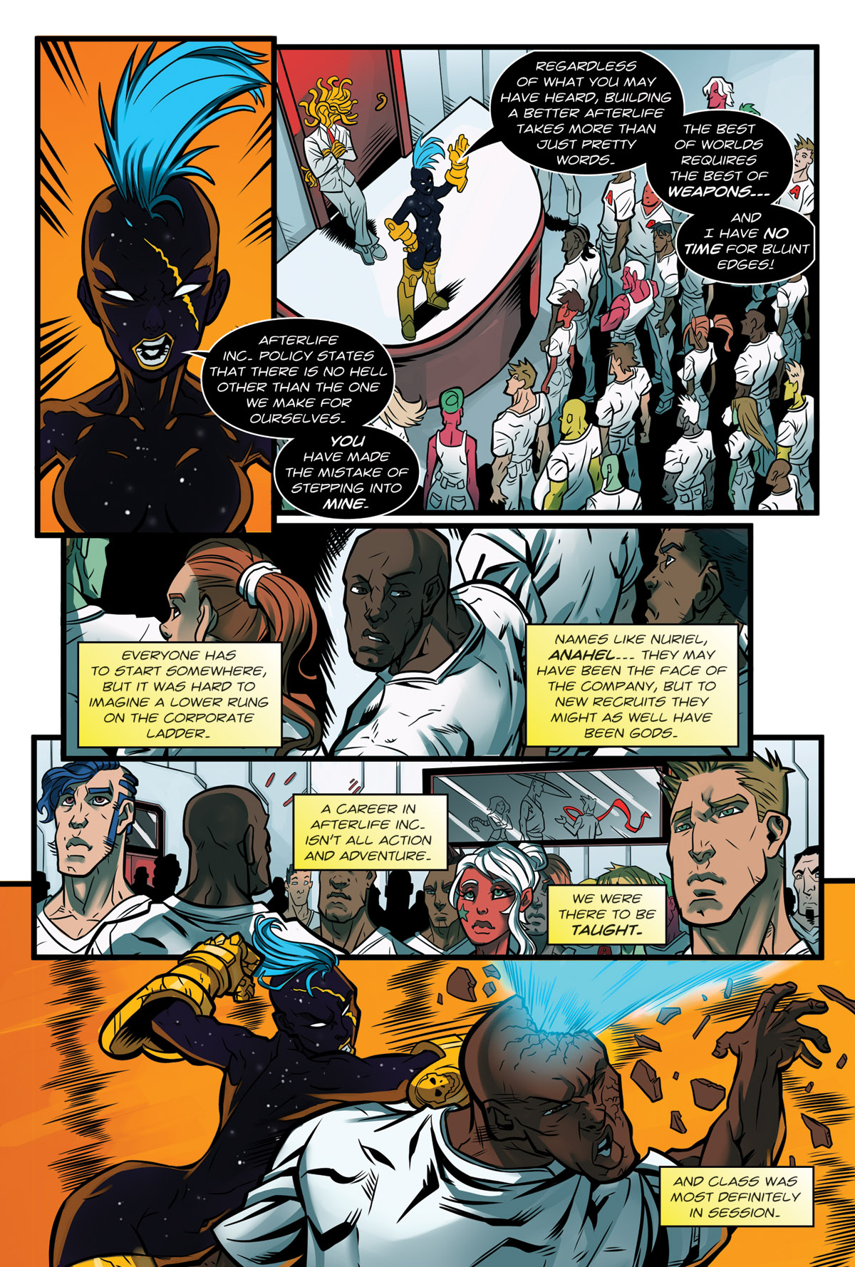 Afterlife Inc. Man Made God Page 7