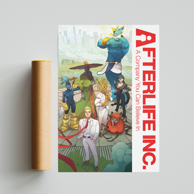 Afterlife Inc. charity print