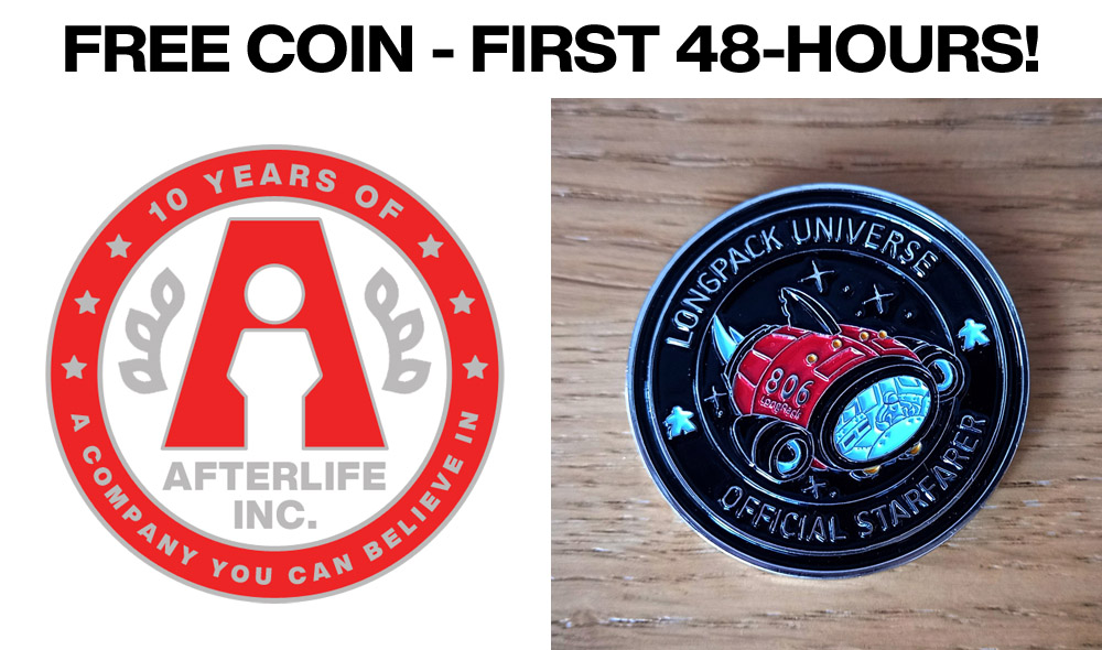 Afterlife Inc. commemorative coin