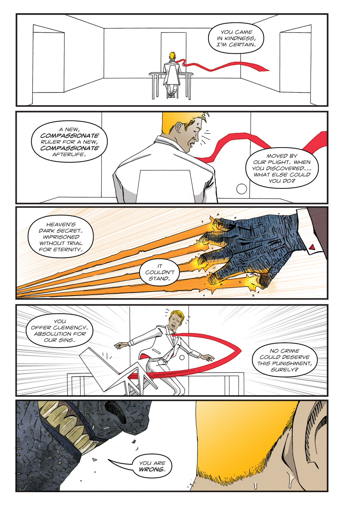 Afterlife Inc. | The Black Room | Page 1
