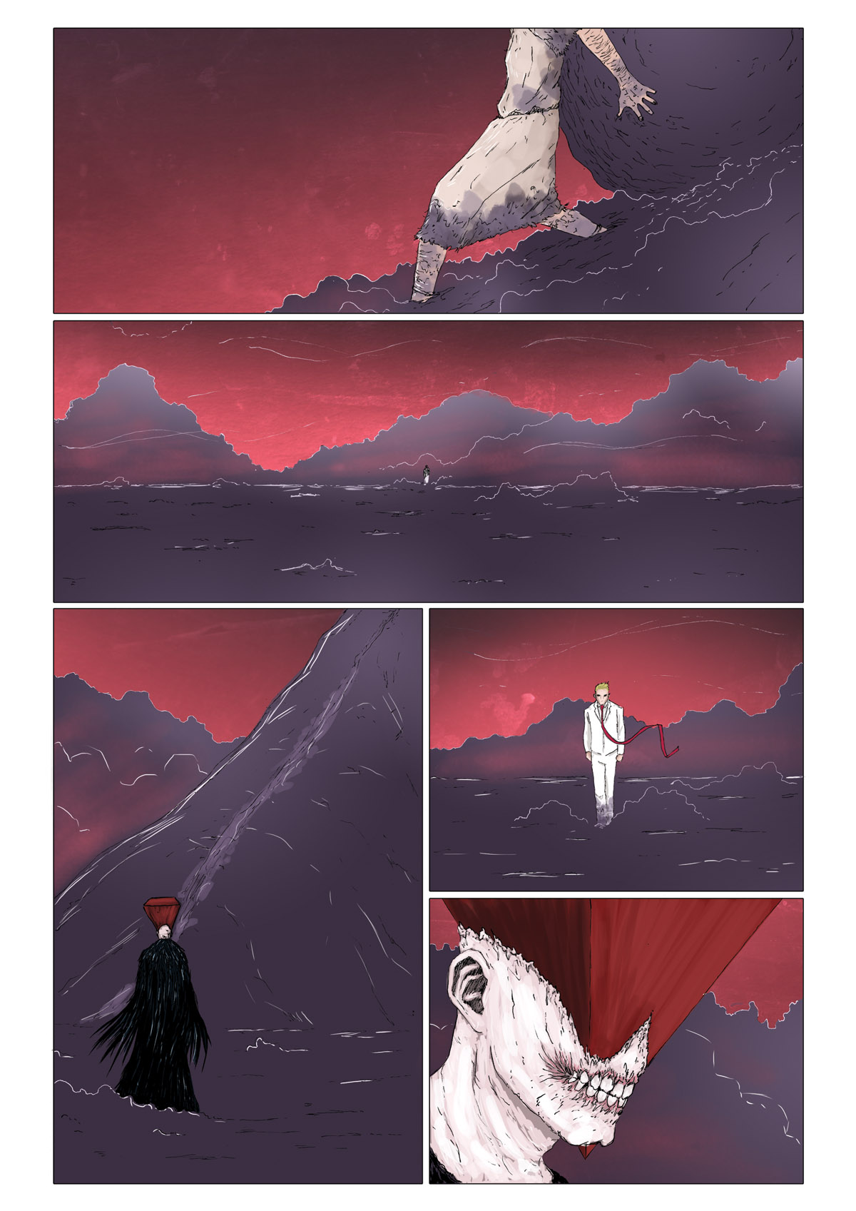 Afterlife Inc. | Up The Hill Backwards | Page 1