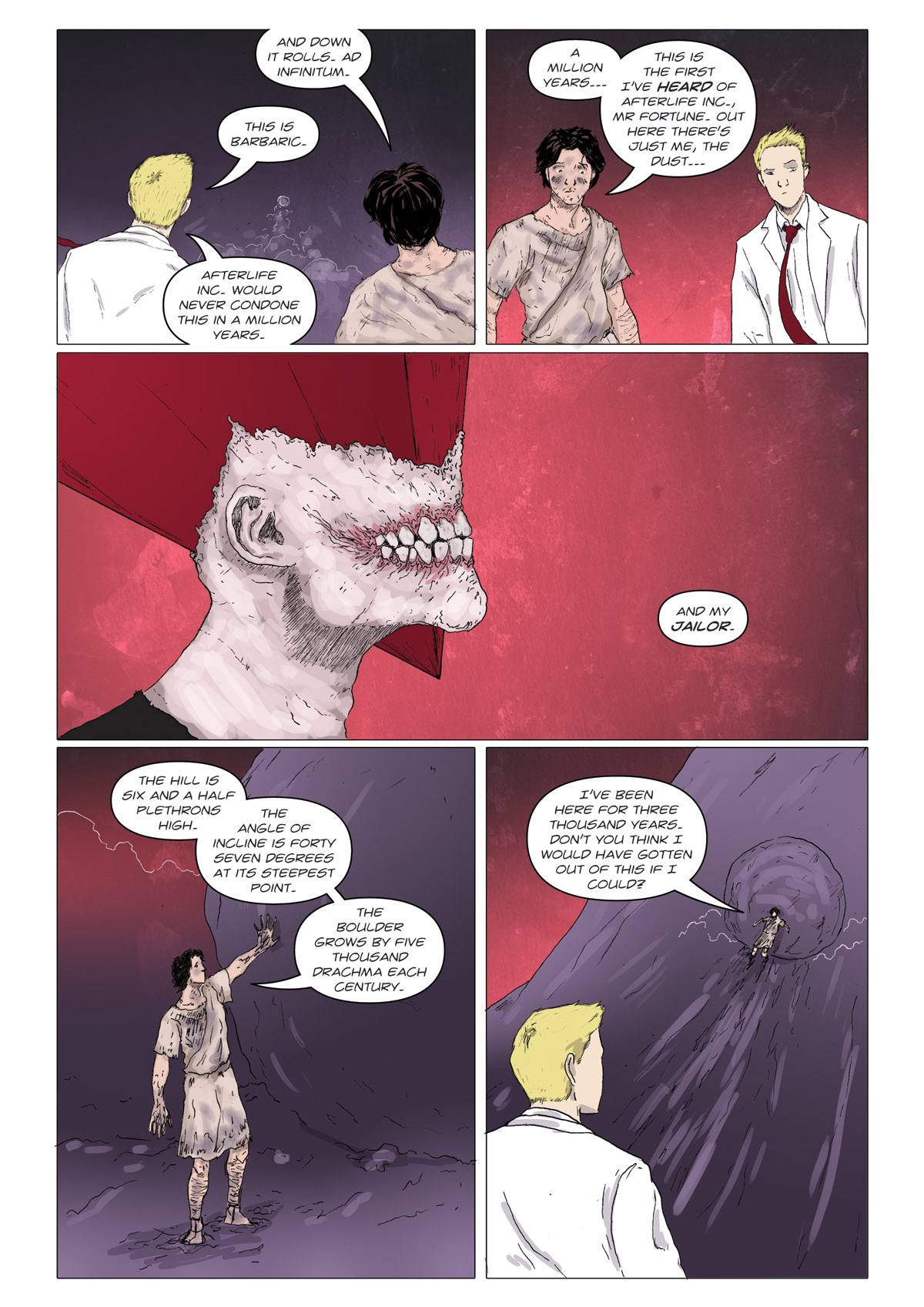 Afterlife Inc. | Up The Hill Backwards | Page 4