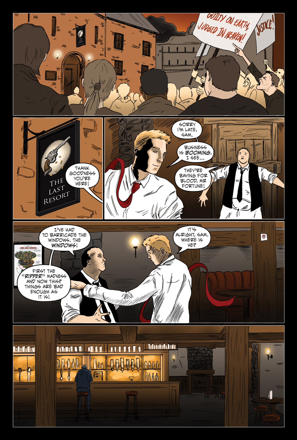 Afterlife Inc. | Death of a Salesman | Page 1