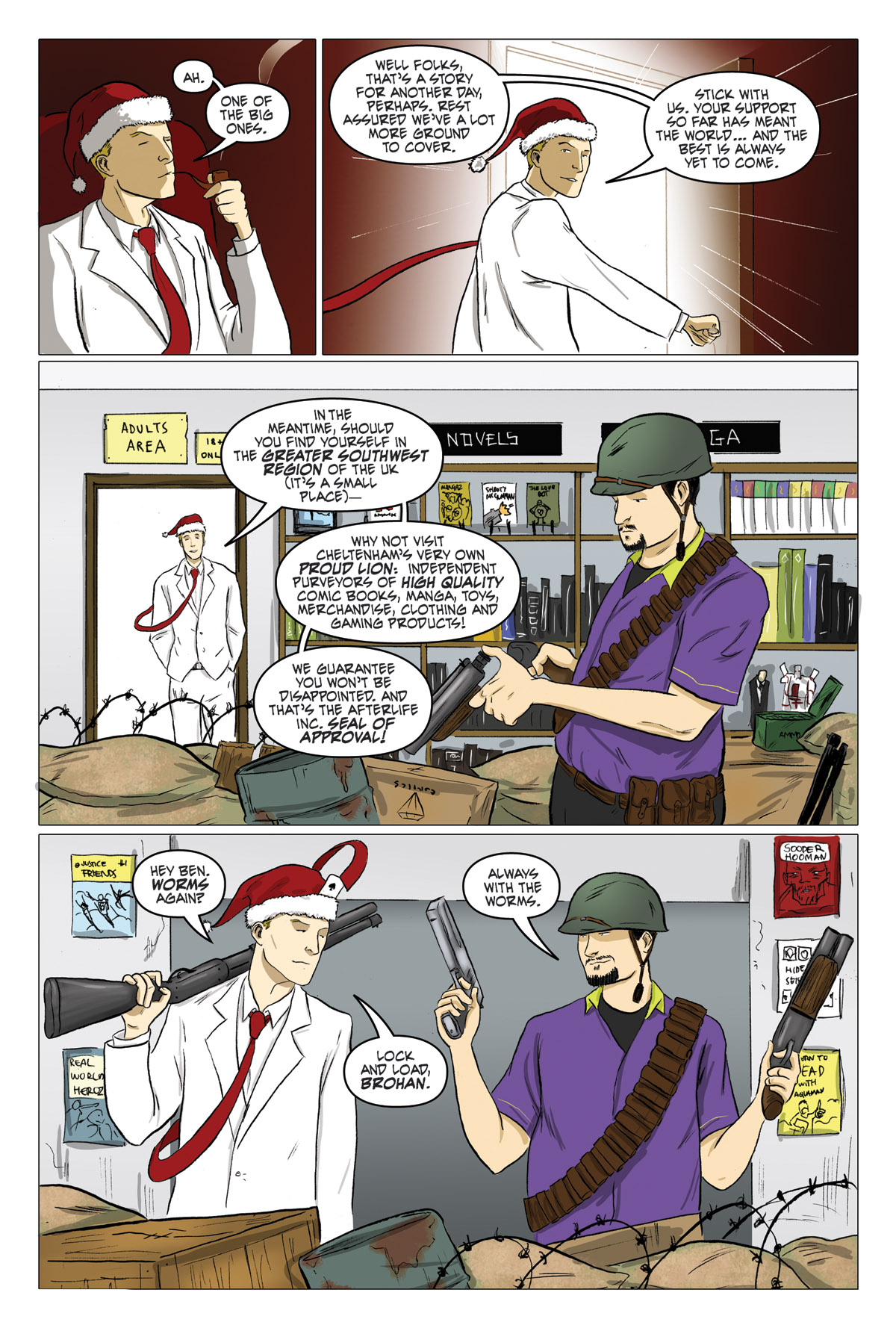 Afterlife Inc. | Holiday Special 2011 | Page 5