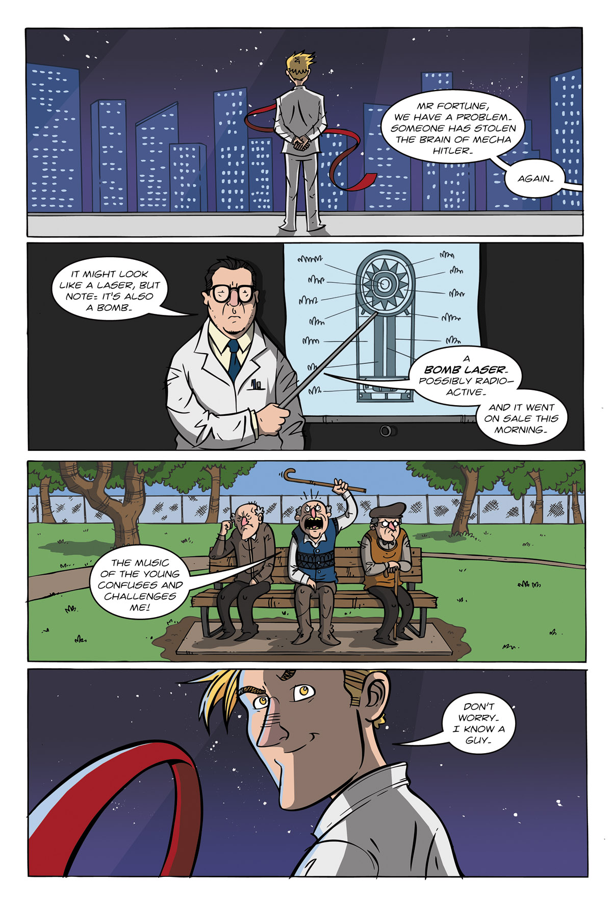 Afterlife Inc. Rich Fire Page 1