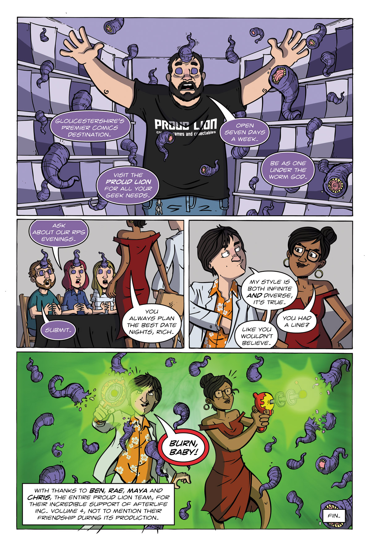 Afterlife Inc. Rich Fire Page 9