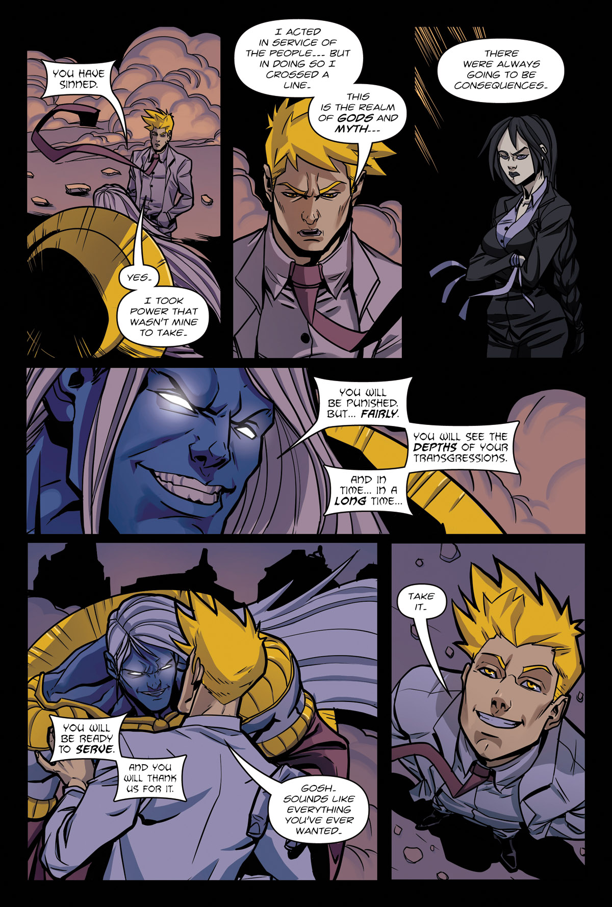 Afterlife Inc. Man Made God Page 100