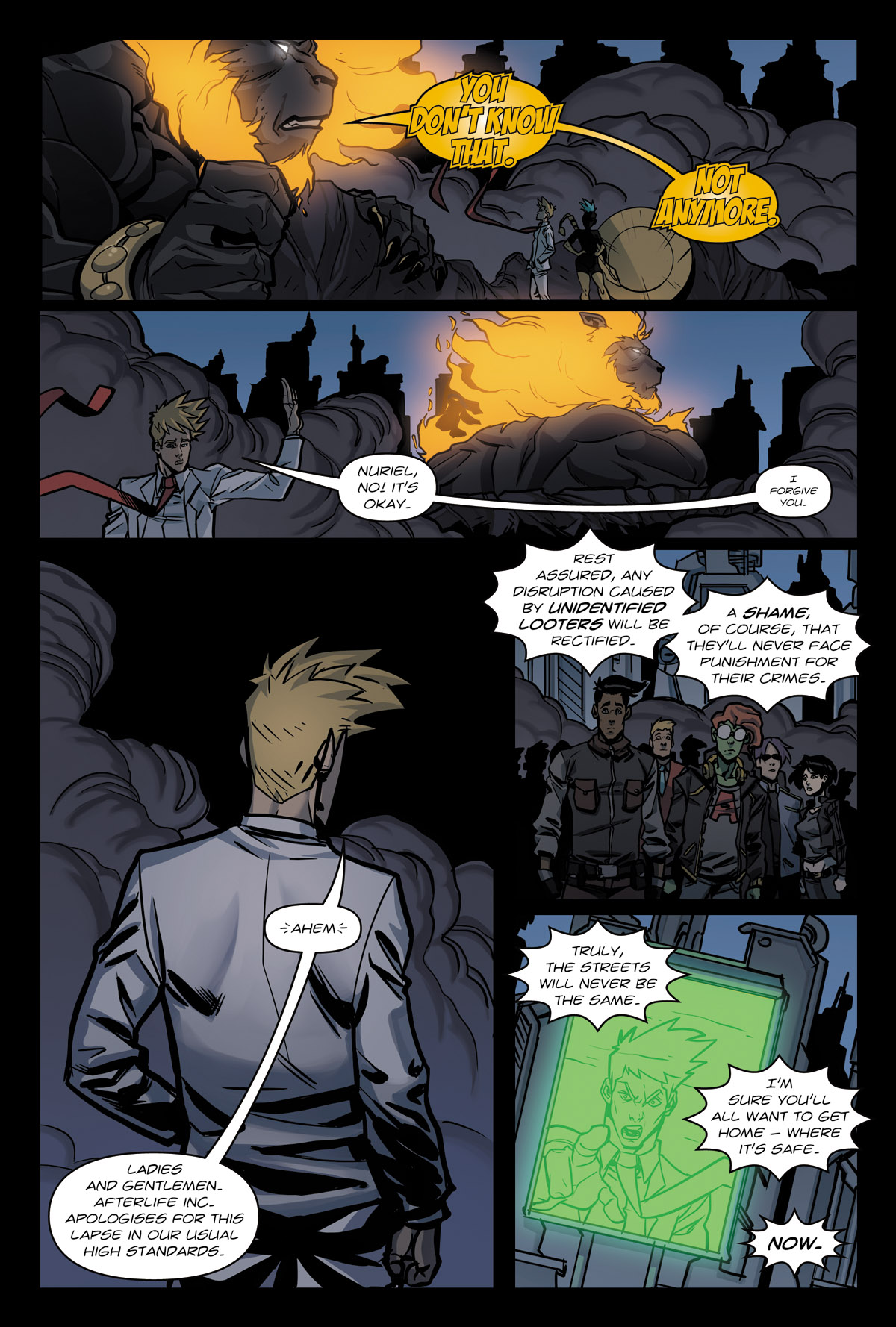 Afterlife Inc. Man Made God Page 105
