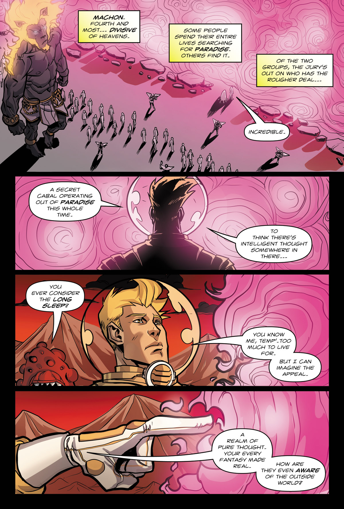 Afterlife Inc. Man Made God Page 107