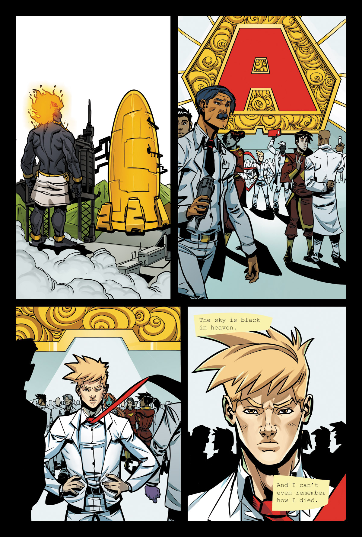 Afterlife Inc. Man Made God Page 112