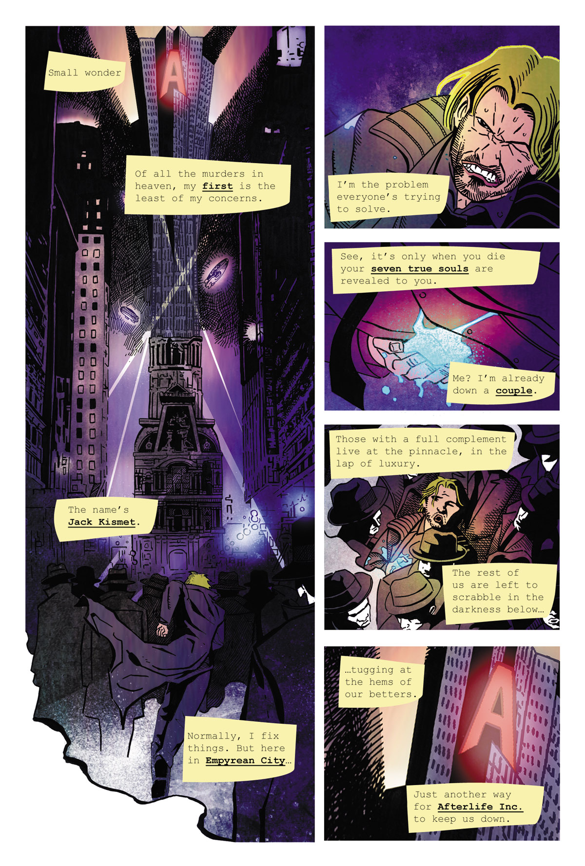 Afterlife Inc. Man Made God Page 113