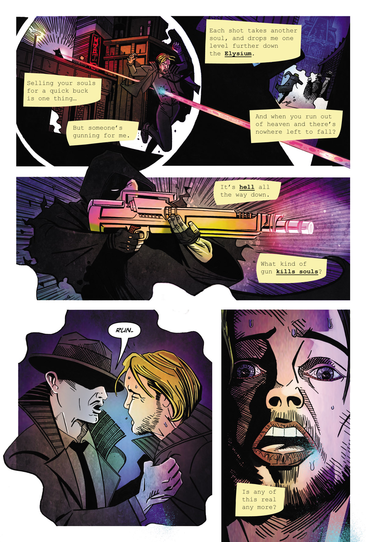 Afterlife Inc. Man Made God Page 114