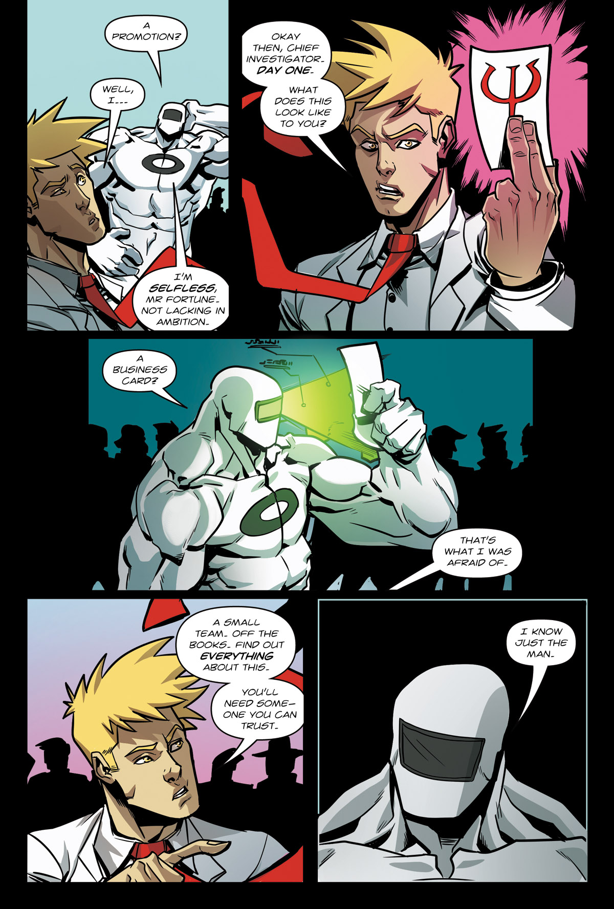 Afterlife Inc. Man Made God Page 128