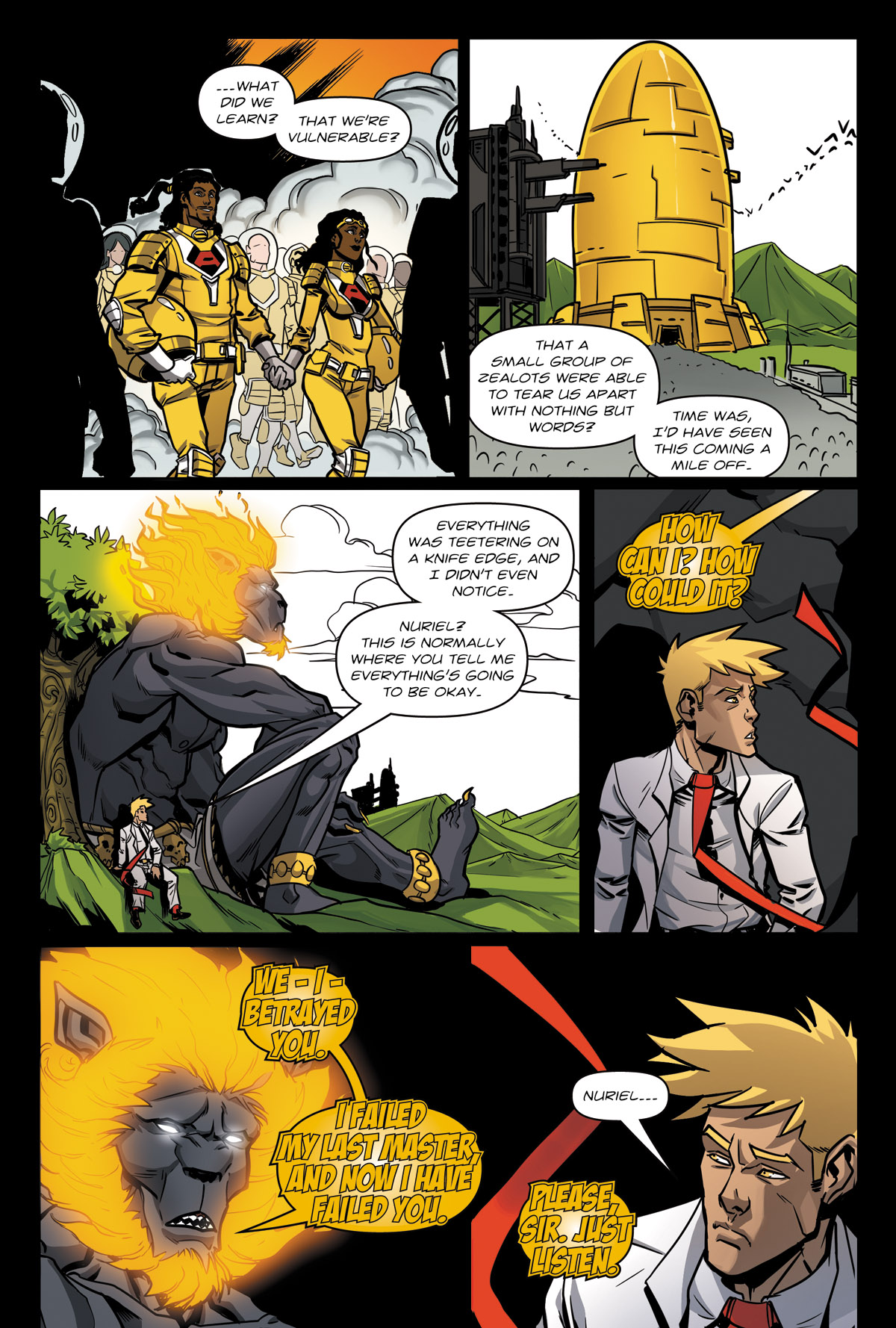 Afterlife Inc. Man Made God Page 129