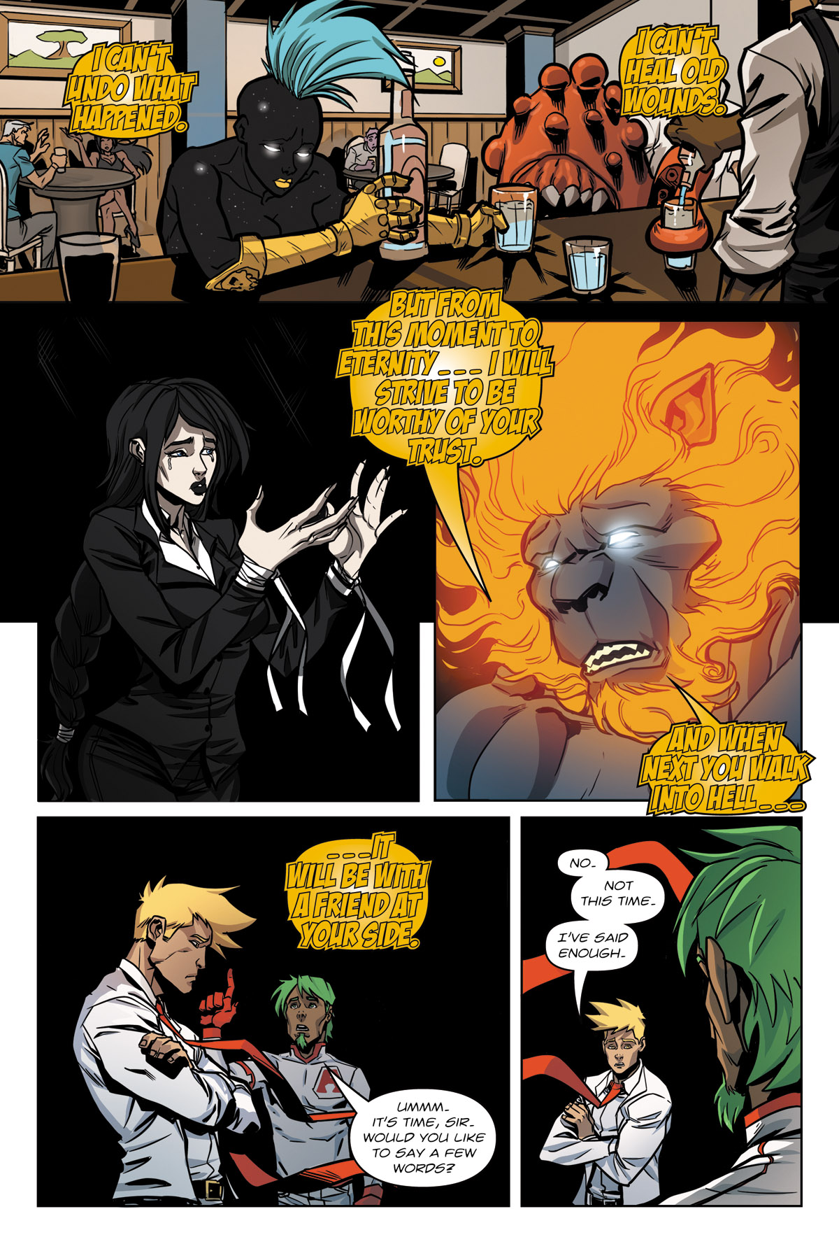 Afterlife Inc. Man Made God Page 130