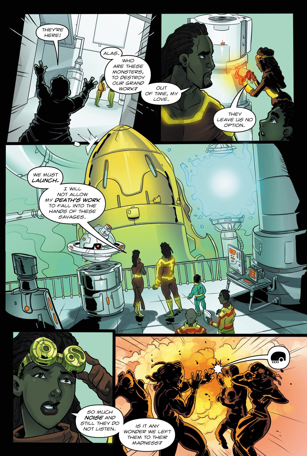 Afterlife Inc. Volume 4: Man Made God Page 27