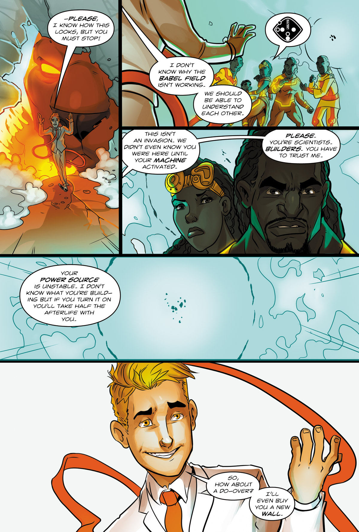 Afterlife Inc. Volume 4: Man Made God Page 28
