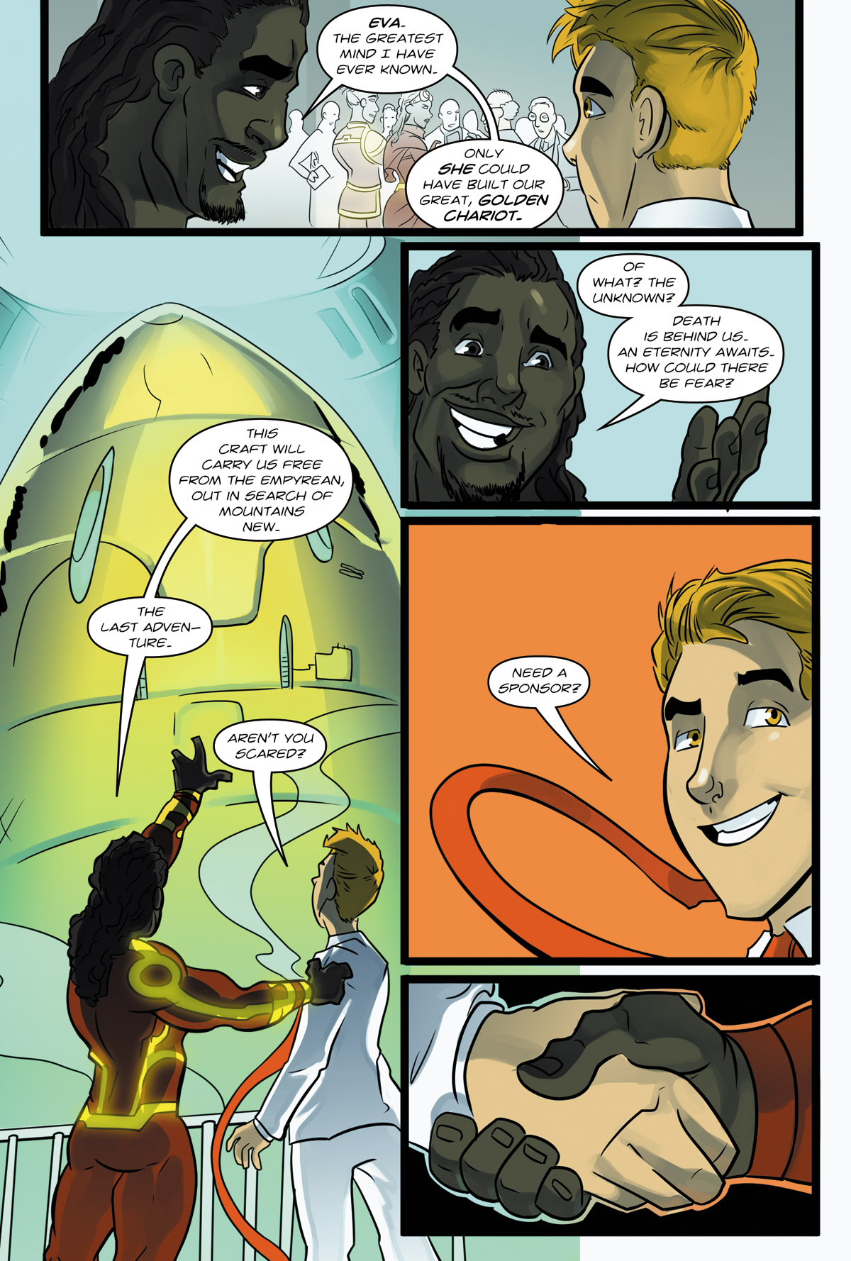 Afterlife Inc. Volume 4: Man Made God Page 31
