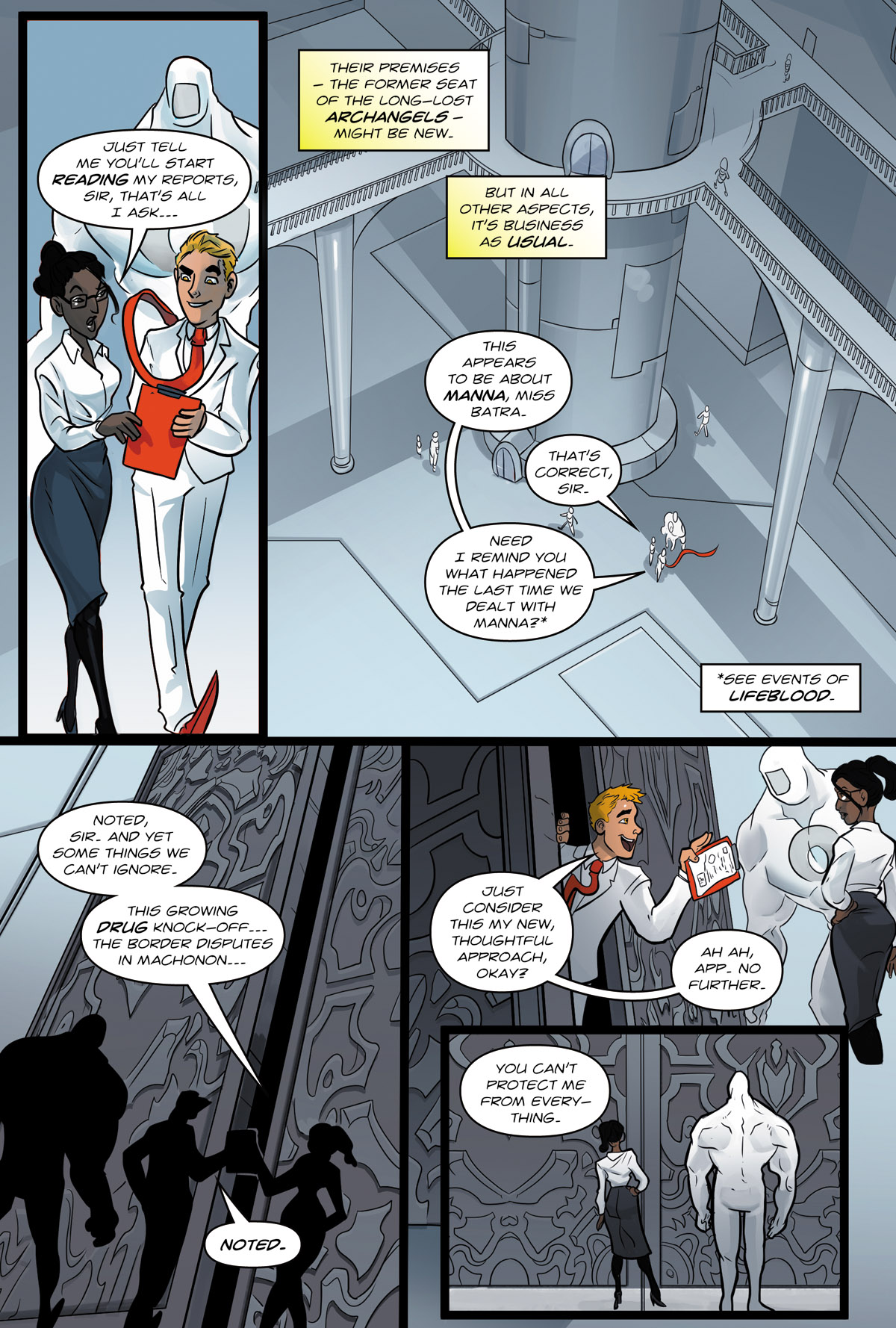 Afterlife Inc. Volume 4: Man Made God Page 33