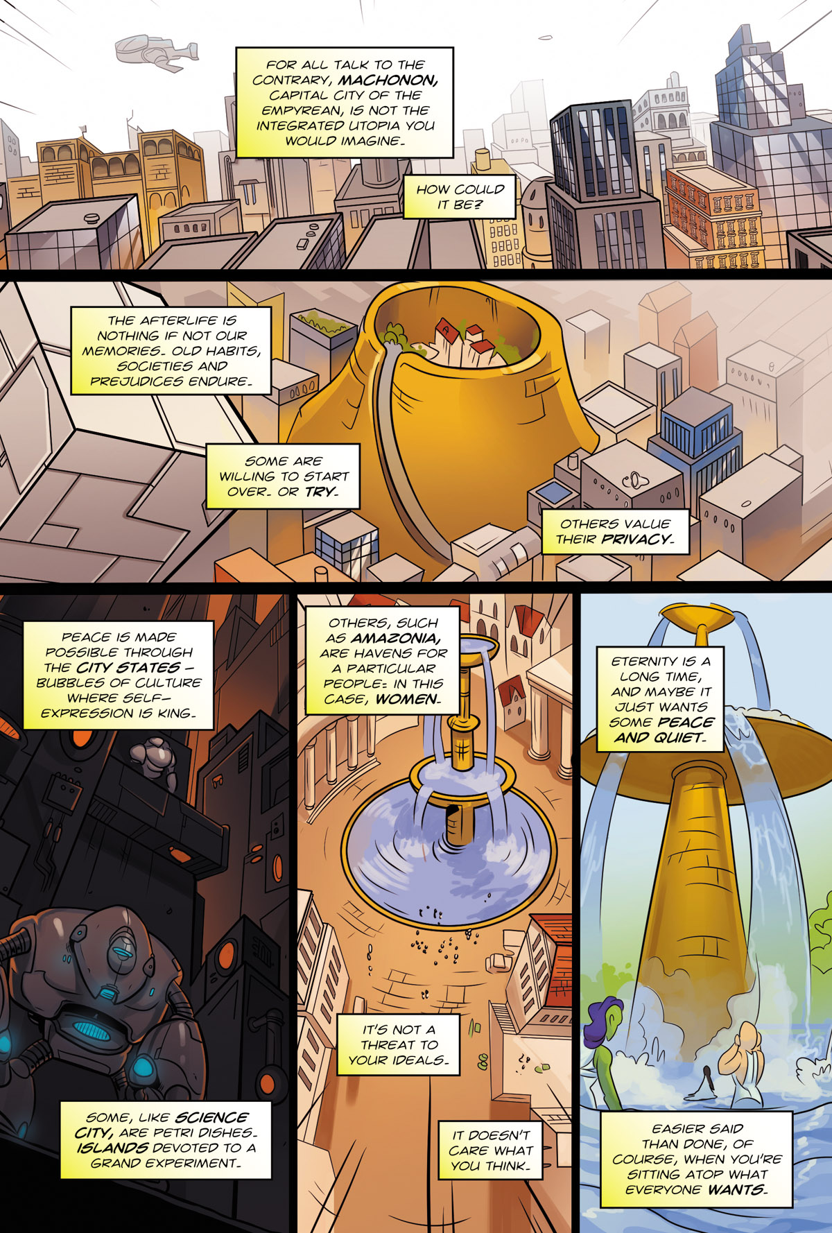 Afterlife Inc. Volume 4: Man Made God Page 38
