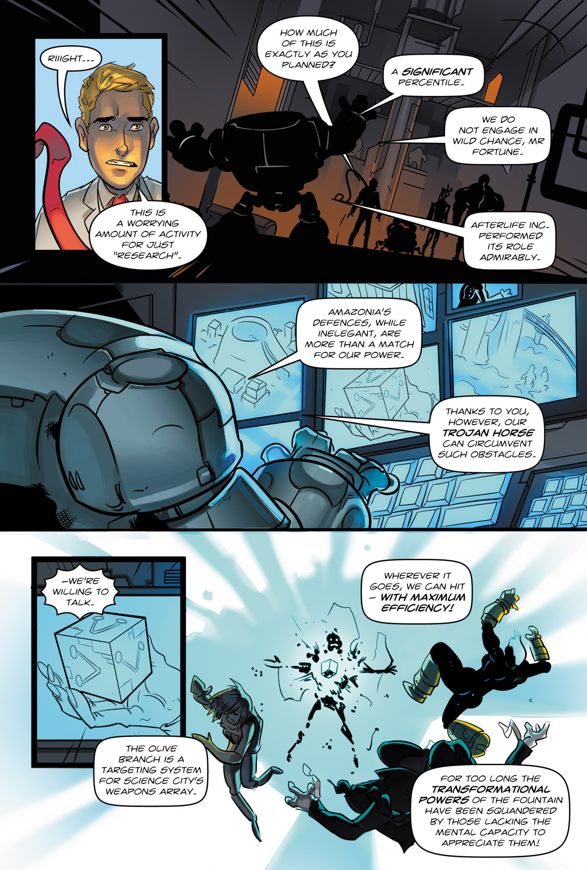 Afterlife Inc. Volume 4: Man Made God Page 43