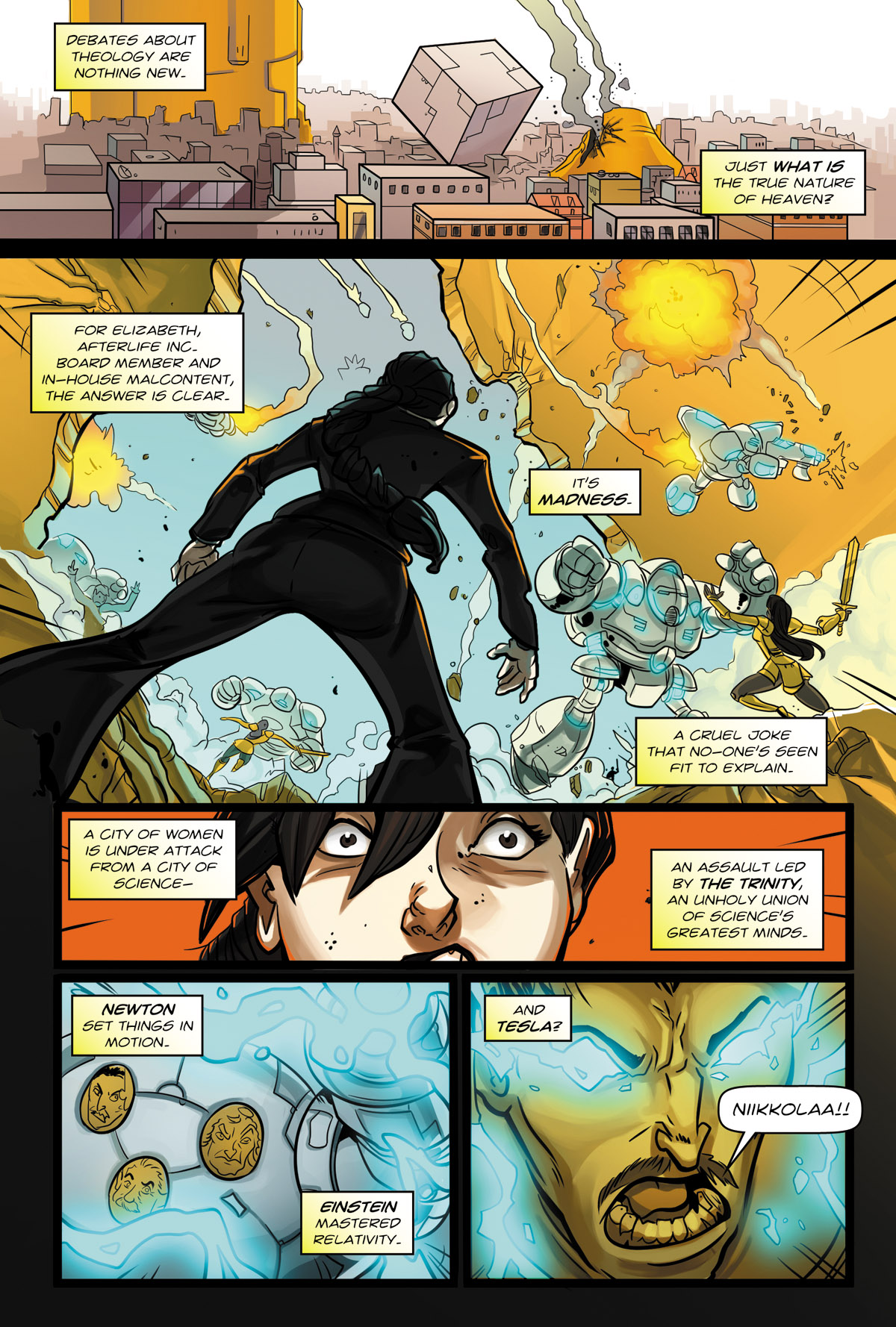 Afterlife Inc. Volume 4: Man Made God Page 45