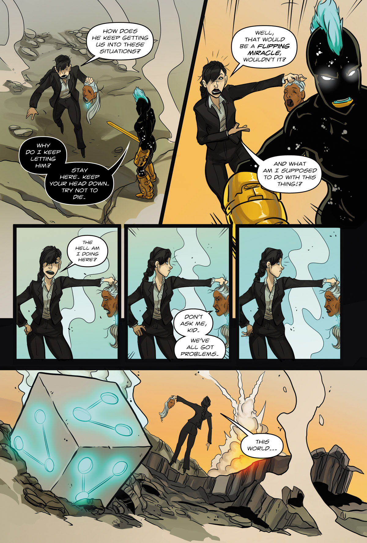 Afterlife Inc. Volume 4: Man Made God Page 50