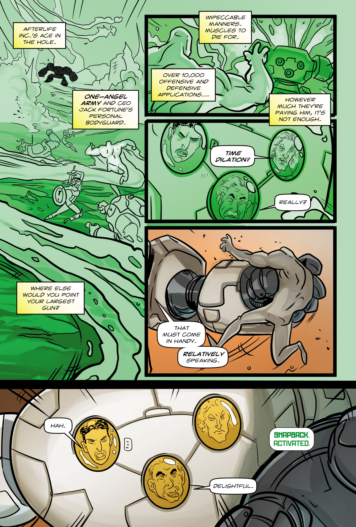 Afterlife Inc. Volume 4: Man Made God Page 52