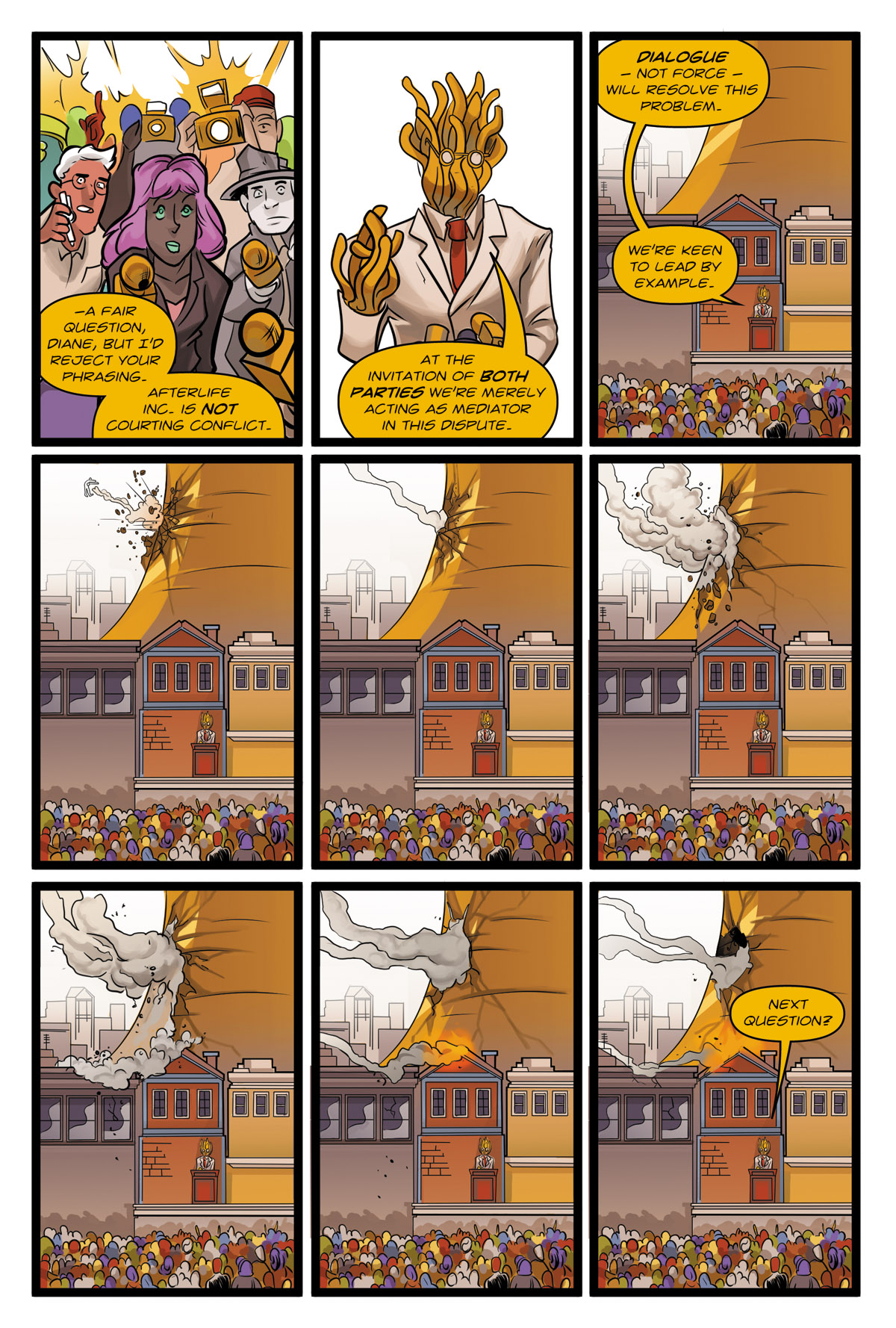 Afterlife Inc. Volume 4: Man Made God Page 54