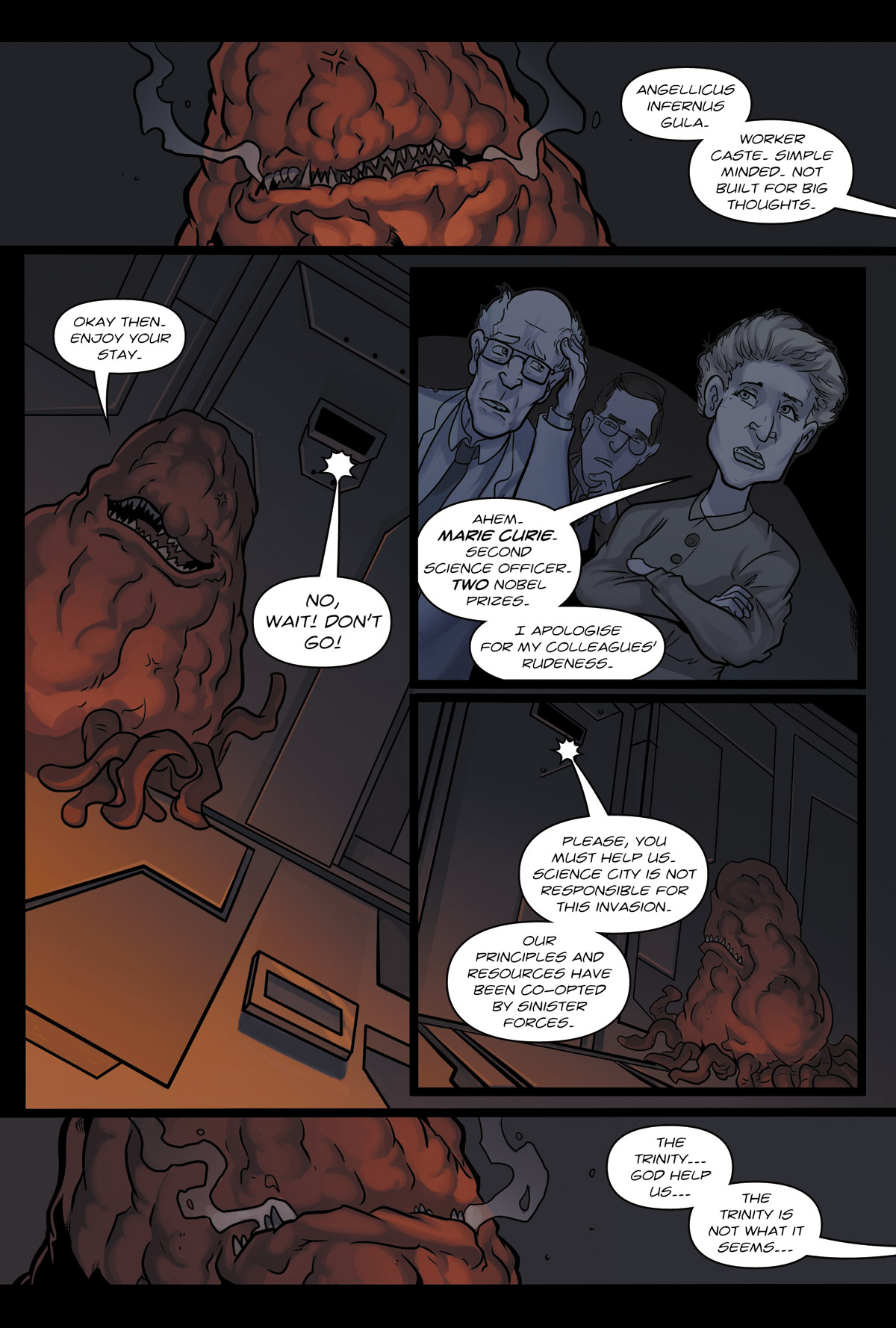 Afterlife Inc. Volume 4: Man Made God Page 56