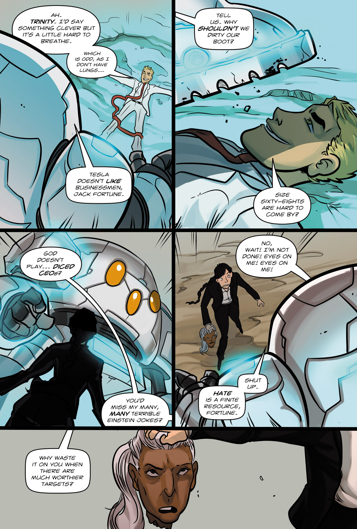 Afterlife Inc. Volume 4: Man Made God Page 58