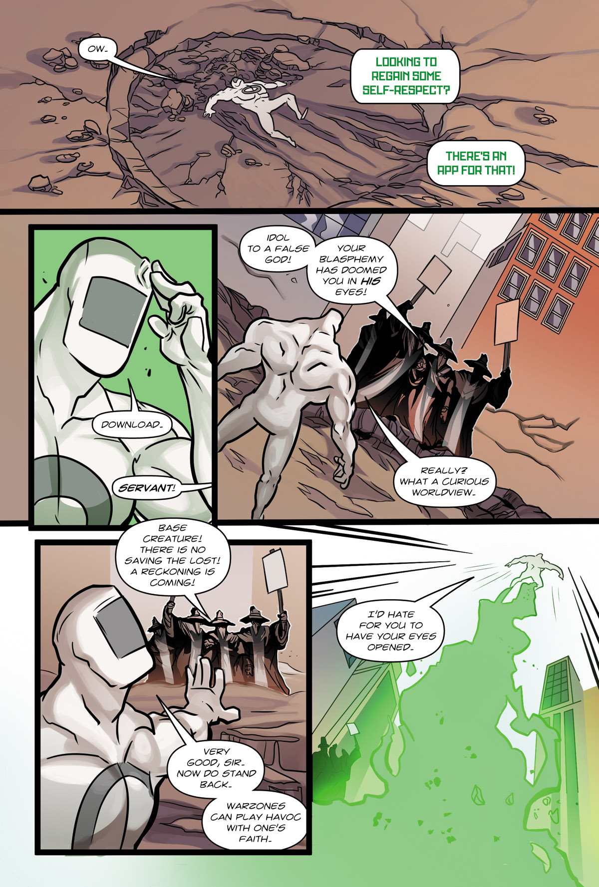 Afterlife Inc. Volume 4: Man Made God Page 59