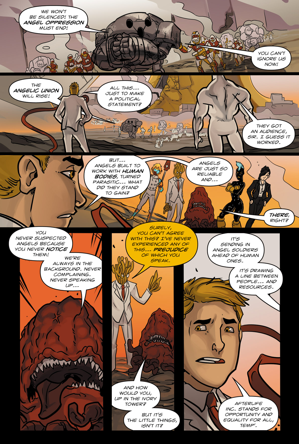 Afterlife Inc. | Man Made God | Page 63