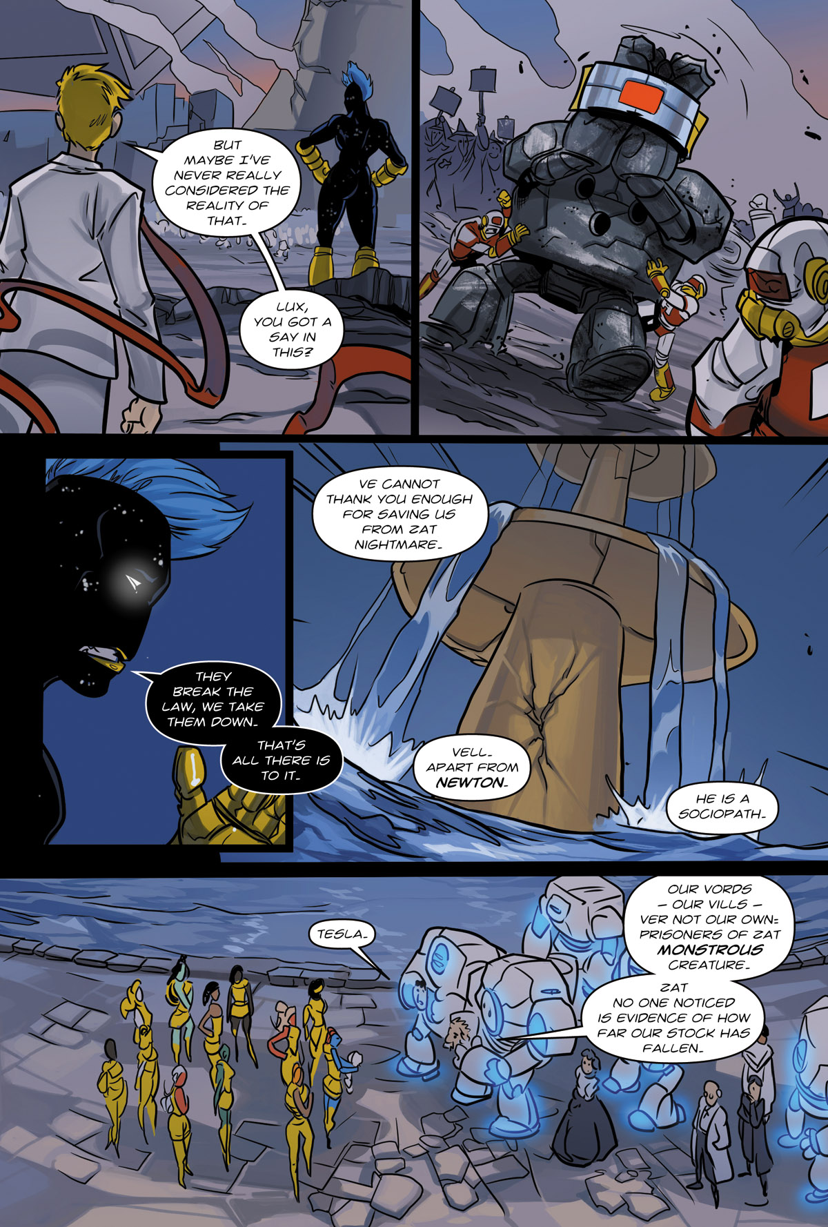 Afterlife Inc. | Man Made God | Page 64