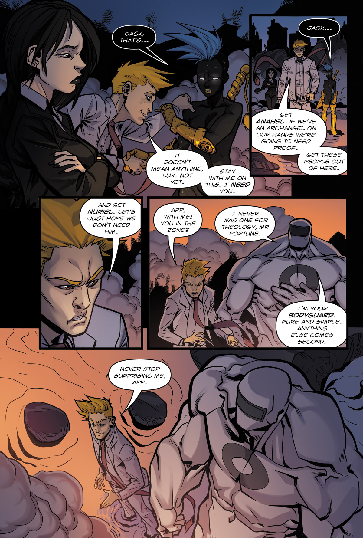 Afterlife Inc. | Man Made God | Page 70