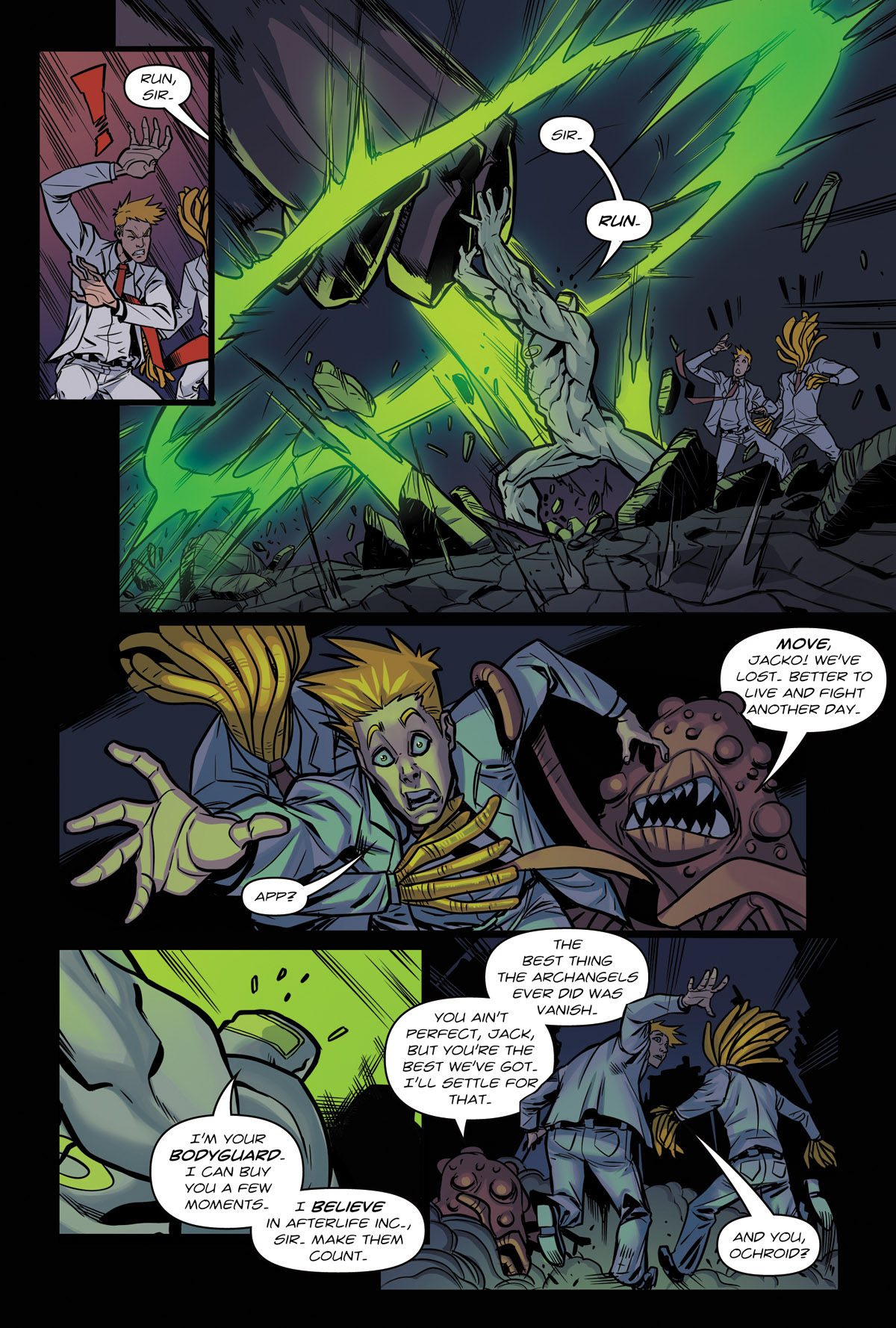 Afterlife Inc. | Man Made God | Page 83