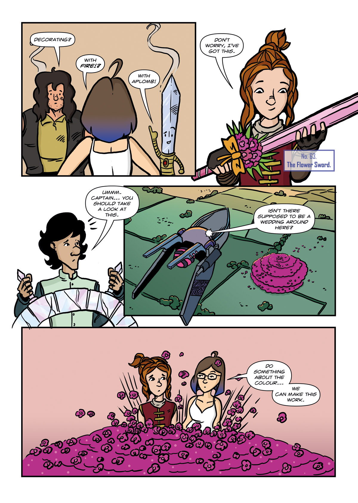 Afterlife Inc. wedding comic 4